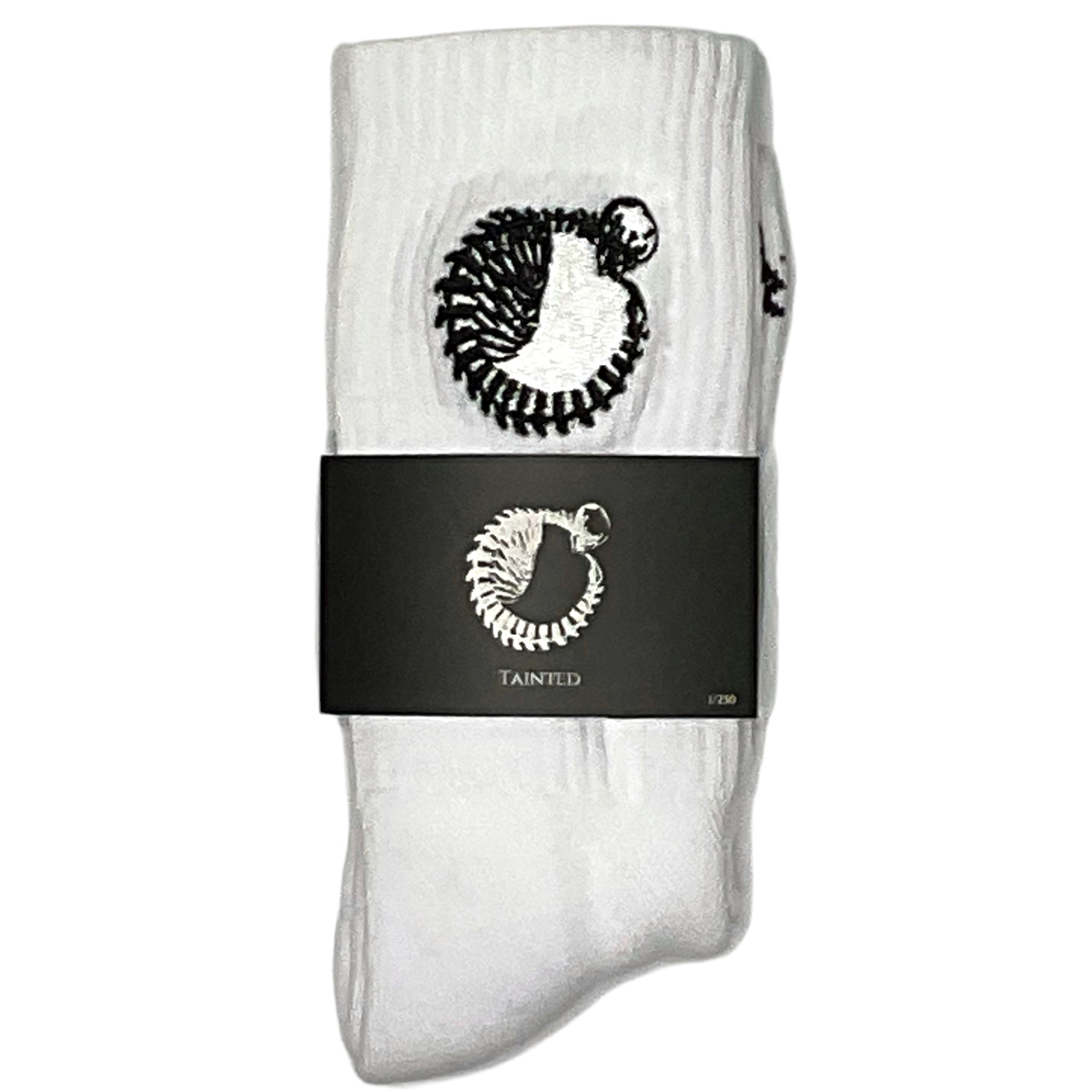Tainted Embroidered Crew Socks 1/75