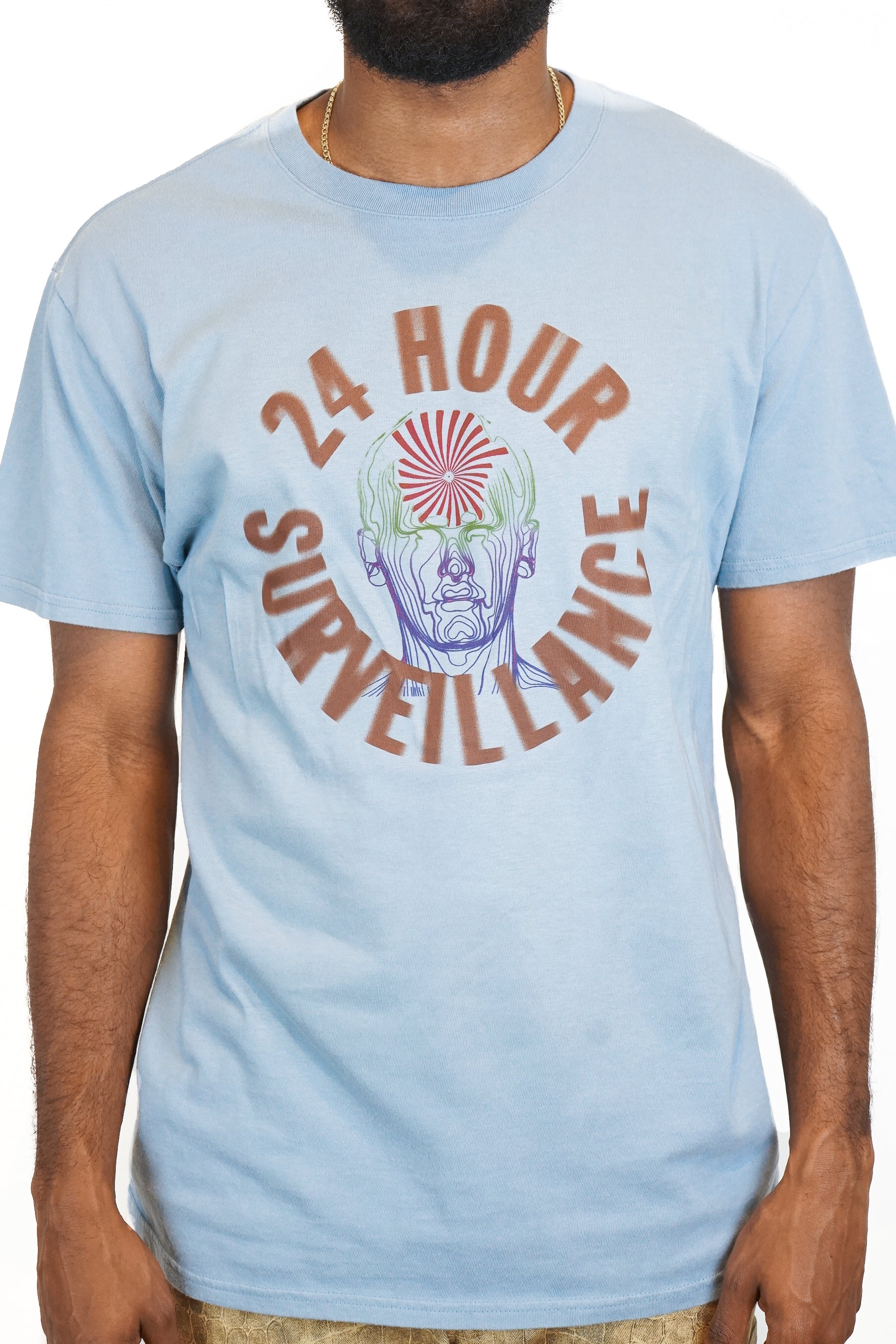 24 Hour T-Shirt in Soft Blue