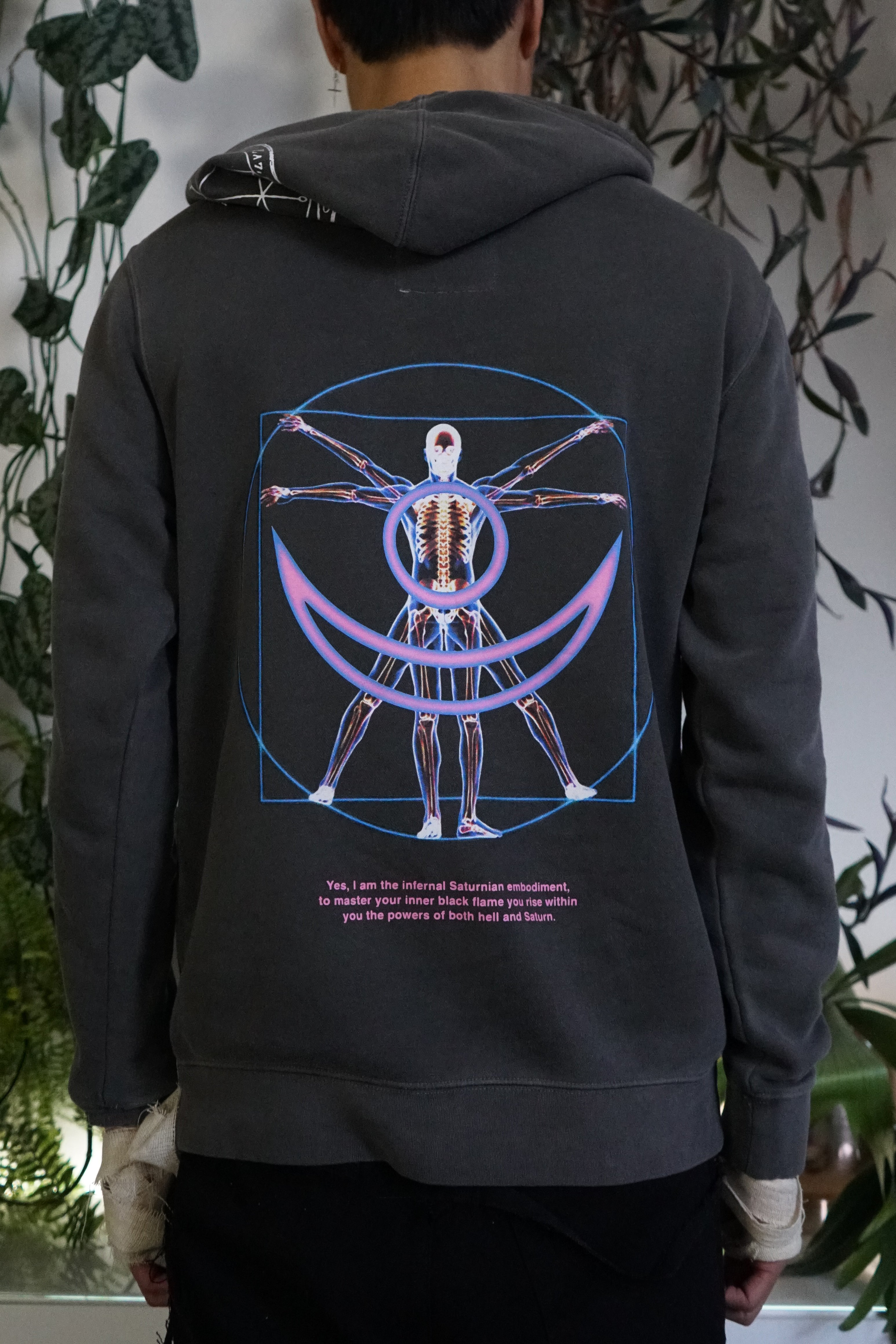 The Shabbat Hoodie in Ash