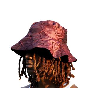 Incognito Bucket Hat in Cranberry