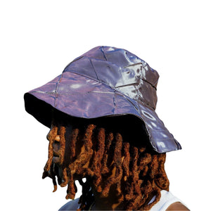 Incognito Bucket Hat in Blueberry Iridescent